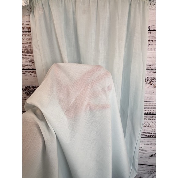 Vintage Cottagecore Dress M Nightgown Robe Embroidered Eyelet Lace Ruffle Ribbon - Picture 12 of 12